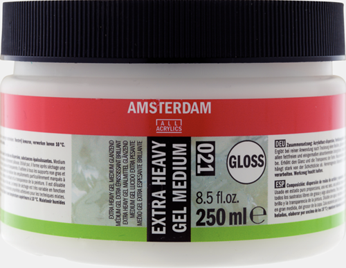 Amsterdam Extra heavy gel medium glanzend 021 pot 250 ml