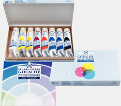 Talens Gouache Extra Fine Quality mengset | 8 x 20 ml