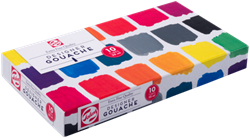 Talens Gouache Extra Fine Quality basisset | 10 x 20 ml