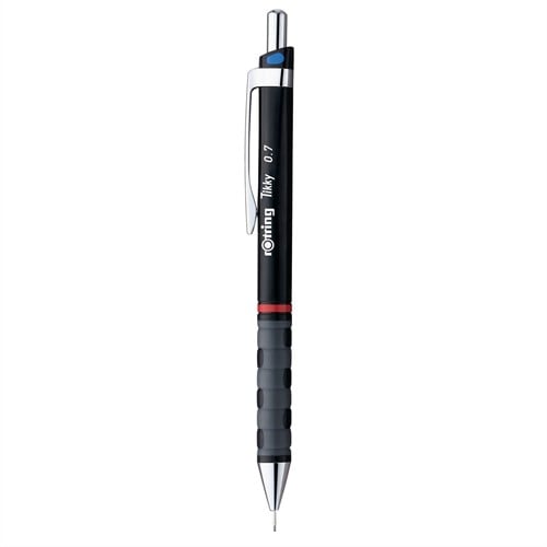 rOtring Tikky-vulpotlood met kleurencodering | 0,70 mm | zwarte behuizing