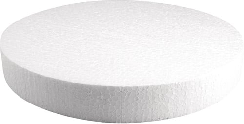 Styropor-schijf, ø 30cm, 4cm