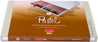 Bruynzeel Design pastelpotlood box | 24 kleuren