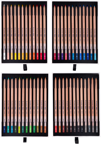 Bruynzeel Design pastelpotlood box | 48 kleuren-2