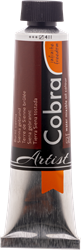 Cobra Artist Water Vermengbare Olieverf Tube 40 ml Sienna Gebrand 411
