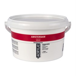 Amsterdam Standard Series Acrylverf Emmer 2500 ml Titaanwit 105