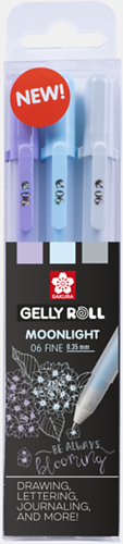 Sakura Unieke collectie van 3 Gelly Rolls Moonlight 06 Calm