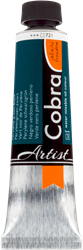 Cobra Artist Water Vermengbare Olieverf Tube 40 ml Peryleengroen Zwart 721