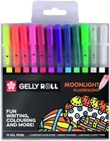 GELSCHRIJVER SAKURA GELLY ROLL MOONLIGHT BLISTER À 12 STUKS ASSORTI