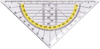 GEODRIEHOEK QUANTORE 140MM TRANSPARANT-2