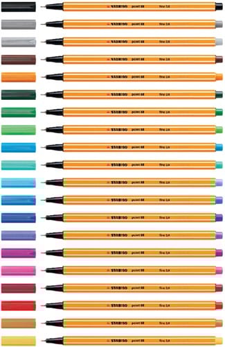 FINELINER STABILO POINT 88/33 FIJN GROEN-2