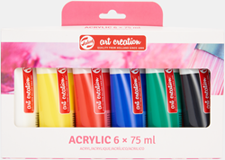 Talens Art Creation Acrylverf Set 6 x 75 ml