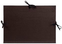 Tekenmap Kraft klep,lint A3+ - Zwart