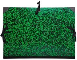 Tekenmap Annonay met linten 67x94cm - A1 - Groen