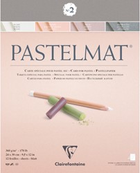 Pastelmat® blok n°2 12 blad 360g 24x30cm