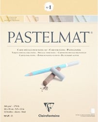 Pastelmat® blok n°1 12 blad 360g 24x30cm