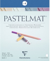 Pastelmat® blok n°4 12 blad 360g 24x30cm