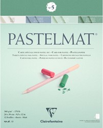 Pastelmat® blok n°5 12 blad 360g 24x30cm