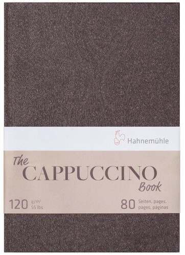 Hahnemuhle Cappucino Book 120grs Portrait A4 gebonden