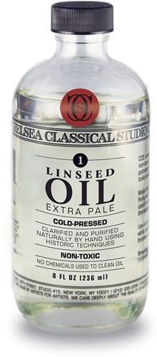 Chelsea extra pale cold-pressed linseed oil 236ml