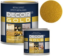 Decor Gold Binnen - Buiten / Indoor - Outdoor: 1. Or Pale - Or Pâle - Bleichgold - Bleekgoud - 125ML