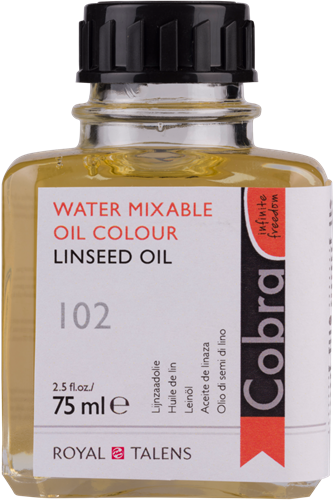 Cobra Watervermengbare Lijnolie Fles 75 ml