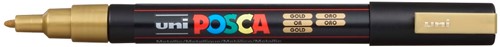 Posca PC3M F Goud