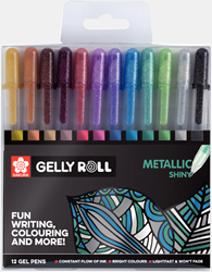 Sakura Unieke collectie van 12 Gelly Rolls Metallic