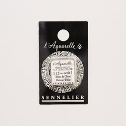 Extra-fijne aquarelverf - Halve napjes > S1-Chinees Wit