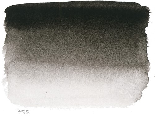 Extra-fijne aquarelverf - Halve napjes > S1-Ivoorzwart-2