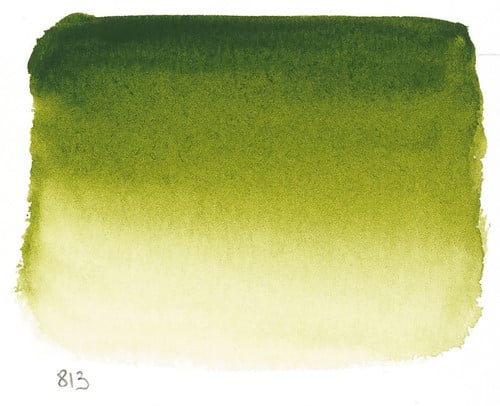 Extra-fijne aquarelverf - Halve napjes > S1-Olijfgroen-2