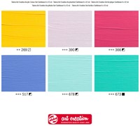 Talens Art Creation Acrylverf set Caribbean | 6 x 12 ml-2