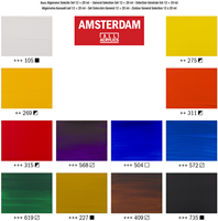 Amsterdam Standard Series acrylverf algemene selectie set | 12 × 20 ml-2