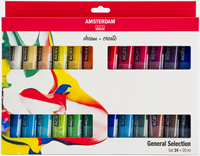Amsterdam Standard Series acrylverf algemene selectie set | 24 × 20 ml