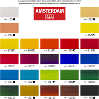 Amsterdam Standard Series acrylverf algemene selectie set | 24 × 20 ml-2