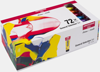 Amsterdam Standard Series acrylverf algemene selectie set | 72 × 20 ml