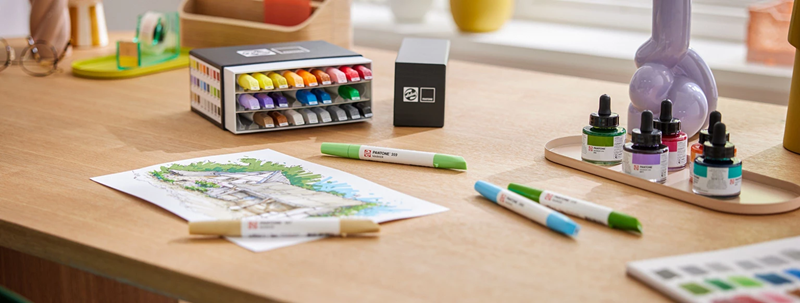 Royal Talens kondigt met trots een kleurrijke samenwerking aan met Pantone. 